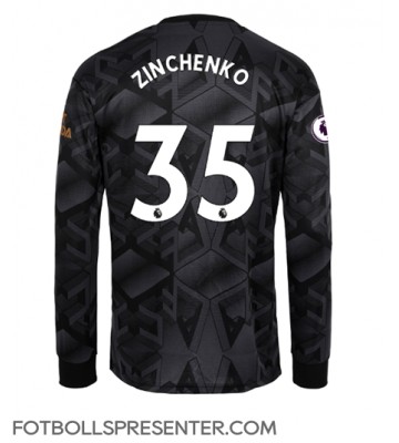 Arsenal Oleksandr Zinchenko #35 Borta Matchtröja 2022-23 Långärmad
